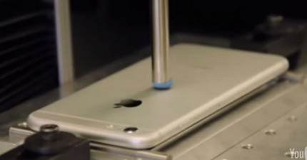 為了要平息「iPhone-6-彎曲門」，Apple直接讓一些記者到他們的實驗室裡看看真相